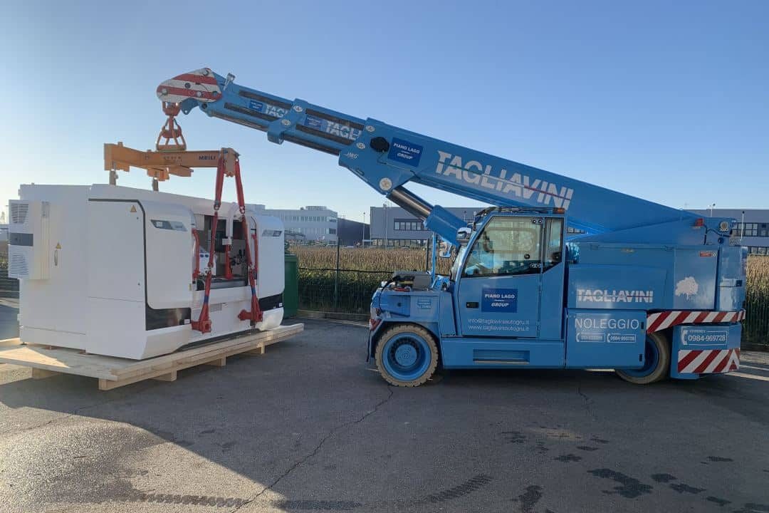 Flotta di autogru e piattaforme aeree Tagliavini